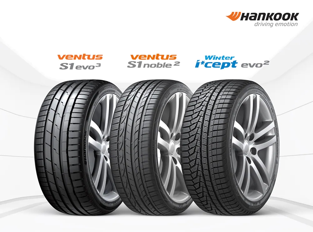 Hankooktiresasoriginalequipmentfortheluxuryclassofapremiumcarmanufacturer1