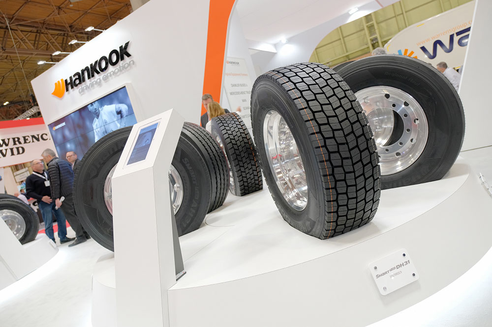 Hankookpresentsnewcommercialtiresolutionsatthe2021CommercialVehicleShow