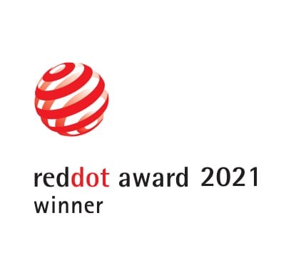 Red Dot Design Award winner 2021 logo