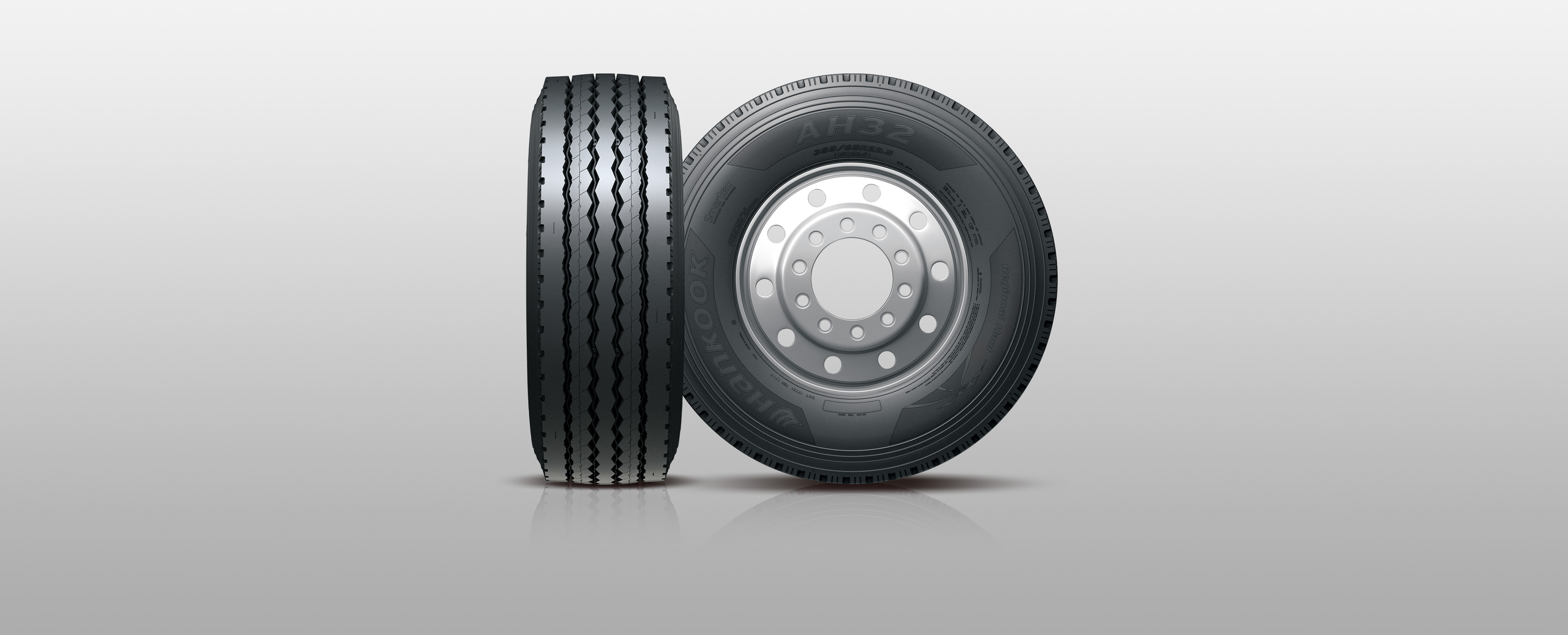 Hankook Tire & Technology-Tires-Smart--AH32-Optimized design for all position/steer regional haul with high mileage and traction